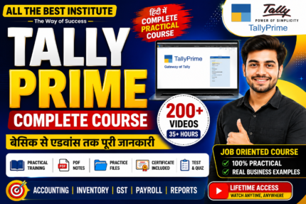 Tally Prime with GST Certification Course